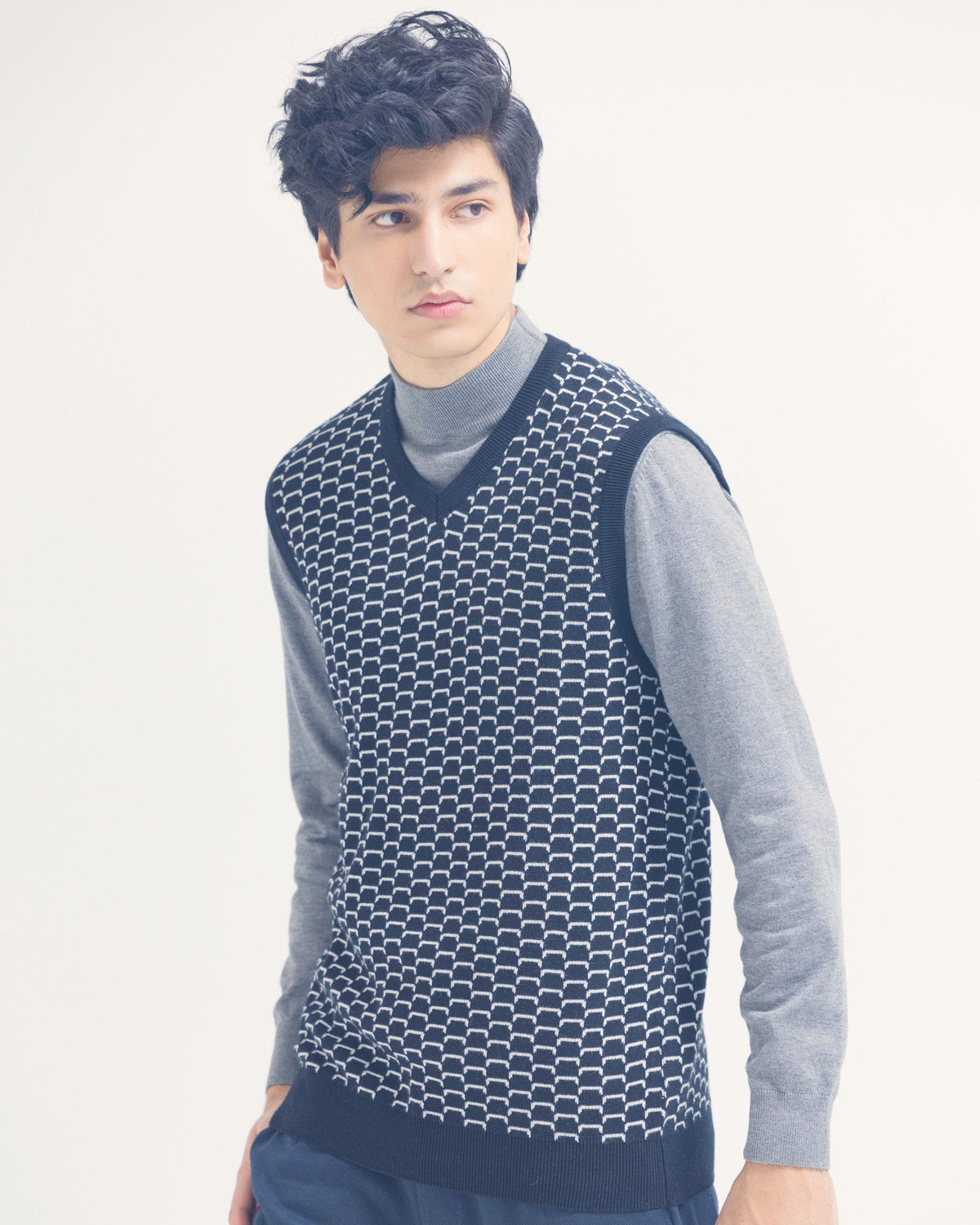 Men Sleeveless Sweater - Engine - Buy Now