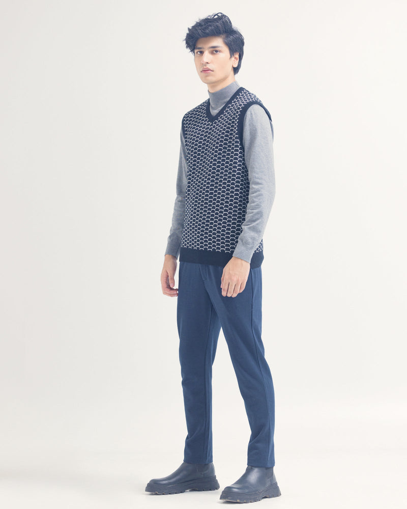 Men Sleeveless Sweater - Engine - Buy Now