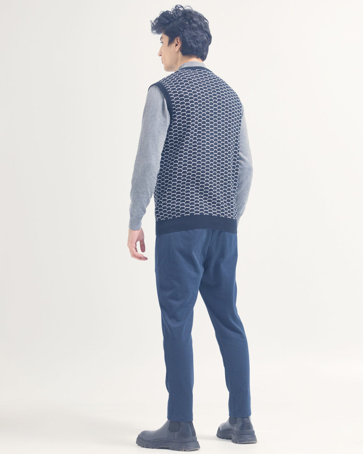 Men Sleeveless Sweater - Engine - Buy Now