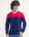 Men Color Block Sweater For MEN - ENGINE