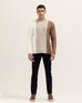 Men Contrasting Sweater