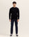 Men Black Color Fashion Sweater For MEN - ENGINE