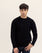 Men Black Color Fashion Sweater For MEN - ENGINE