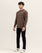 Men Coffee Color Fashion Sweater For MEN - ENGINE