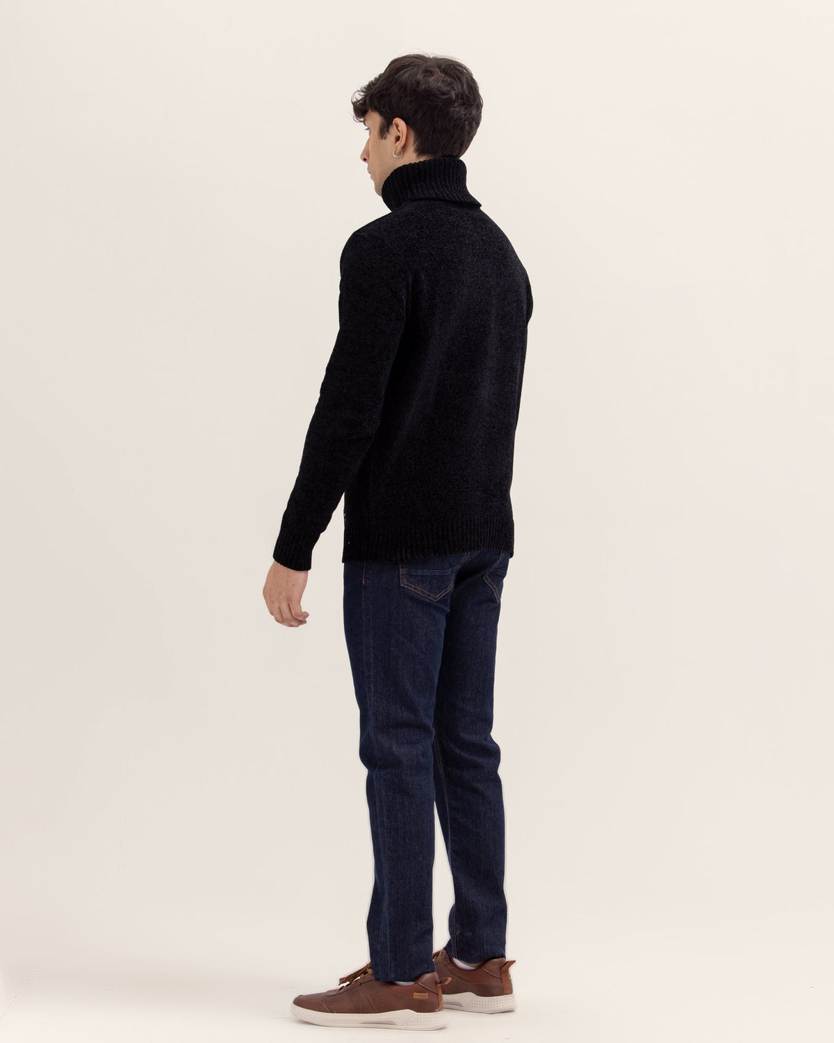Men Mock Neck Sweater - Engine - Buy Now