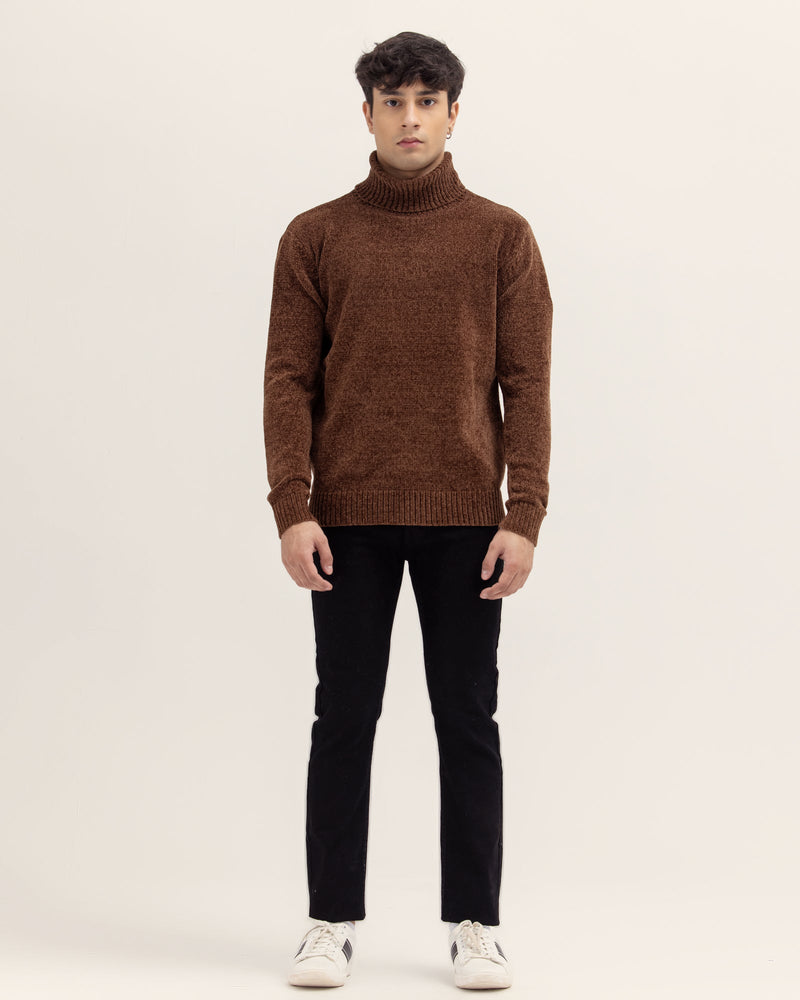 Men Mock Neck Sweater - Engine - Buy Now
