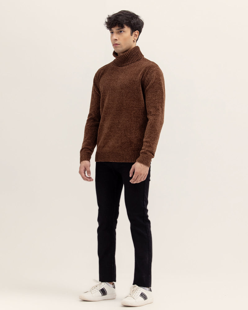 Men Mock Neck Sweater - Engine - Buy Now