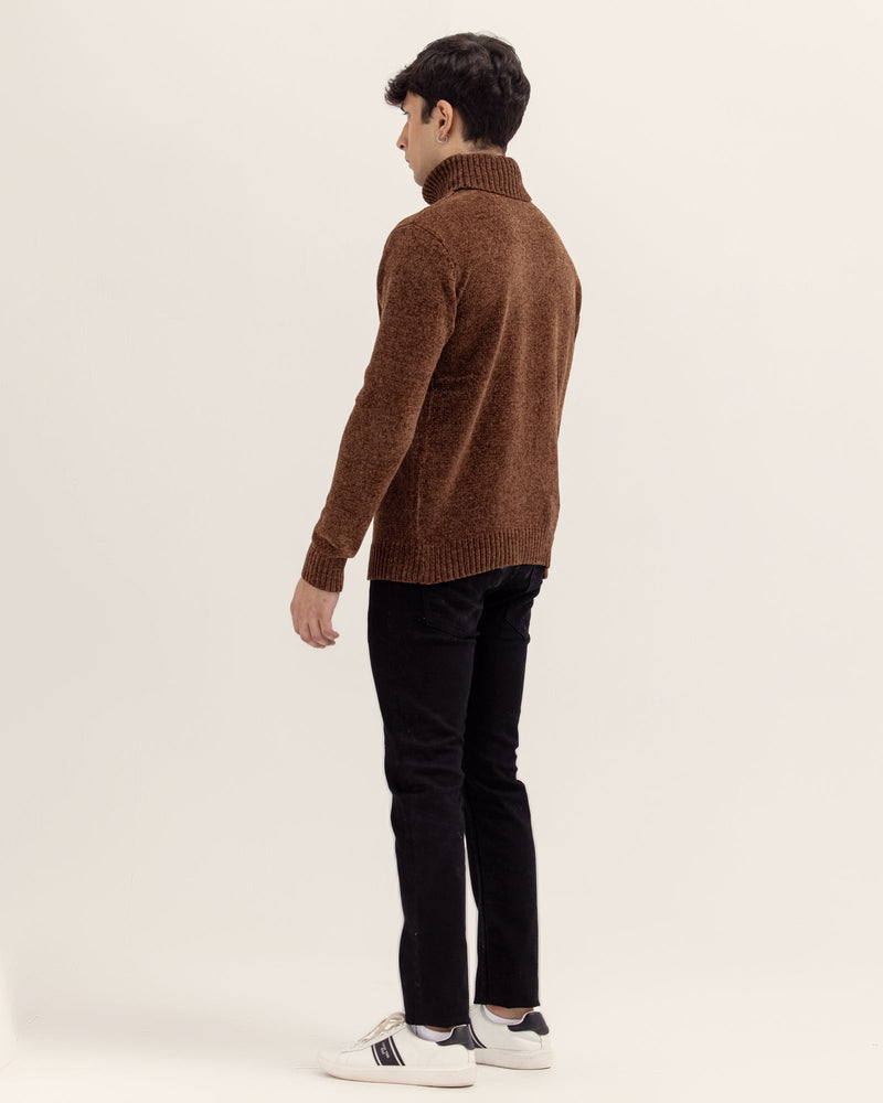 Men Mock Neck Sweater - Engine - Buy Now