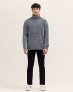 Men Mock Neck Sweater - Engine - Buy Now
