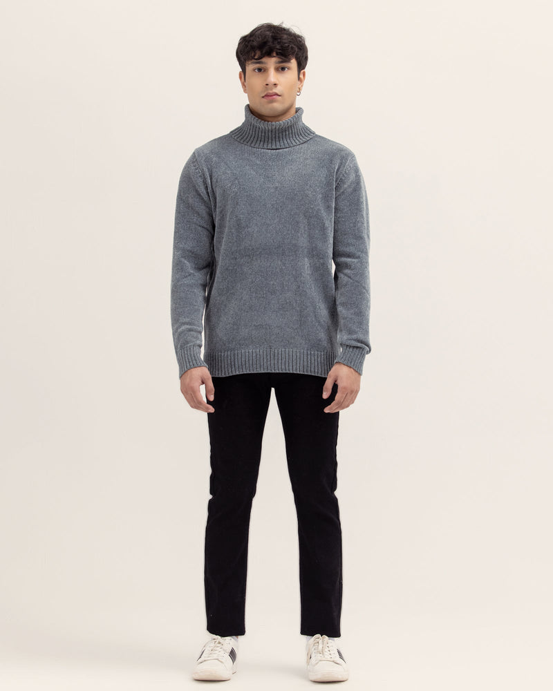 Men Mock Neck Sweater - Engine - Buy Now