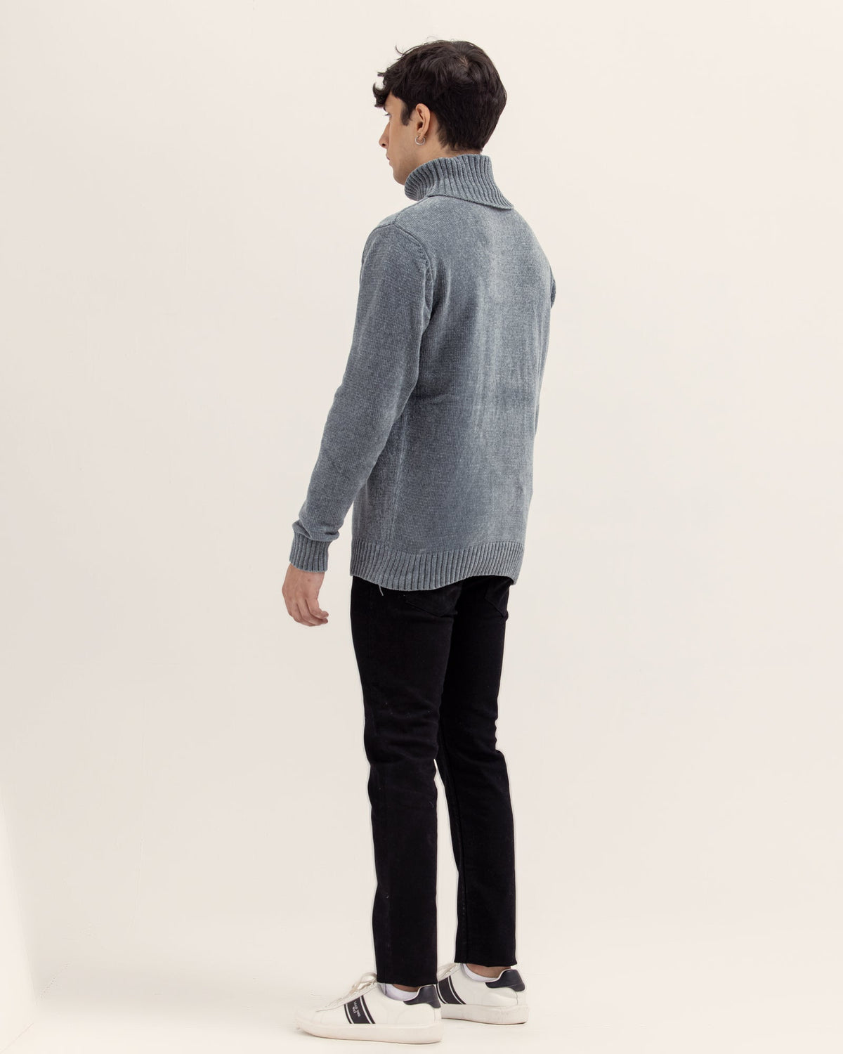 Men Mock Neck Sweater - Engine - Buy Now