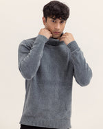 Men Mock Neck Sweater - Engine - Buy Now