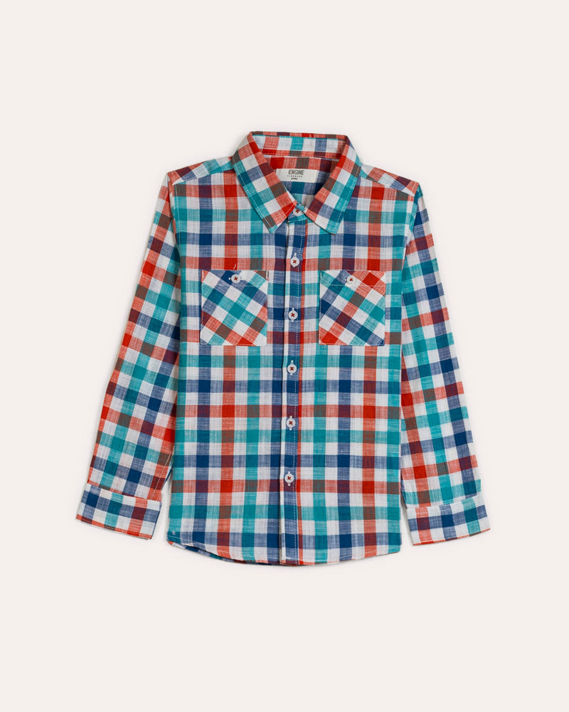 Boys Casual Shirt - Engine - Buy Now
