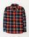 Boys Orange Color Flannel Long Sleeve Check Causal Shirt For BOYS - ENGINE