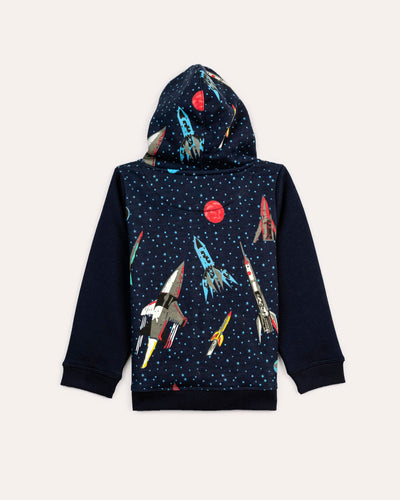 Boys Fashion Zipper Thru Upper