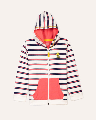 Girls Fashion Zipper Hoodie