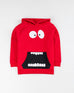 Baby Boy Red Color Fashion Hoodies Upper