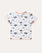 Girls White Color Graphic Tee S/S Knit Top For GIRLS - ENGINE