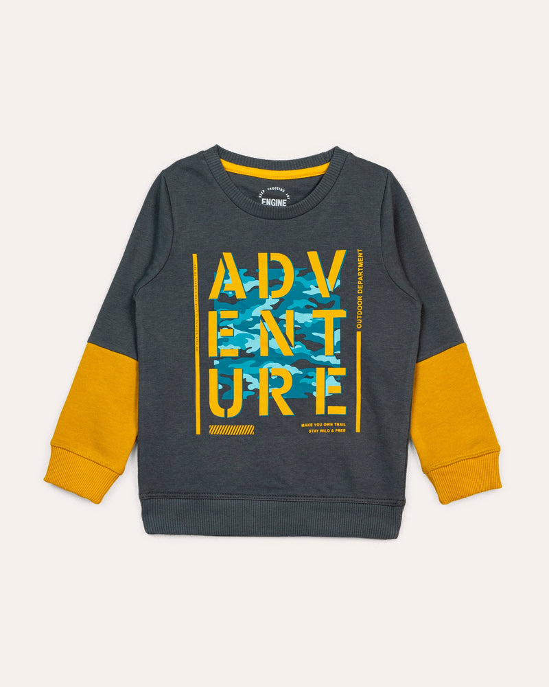 Boys Fashion Sweatshirt - Engine - Buy Now