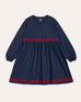 Girls Navy Color Knit Top