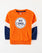 Boys Orange Color Terry Fashion Sweatshirt For BOYS - ENGINE