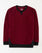 Boys Maroon Color Ottoman Jersey Fashion Sweatshirt For BOYS - ENGINE