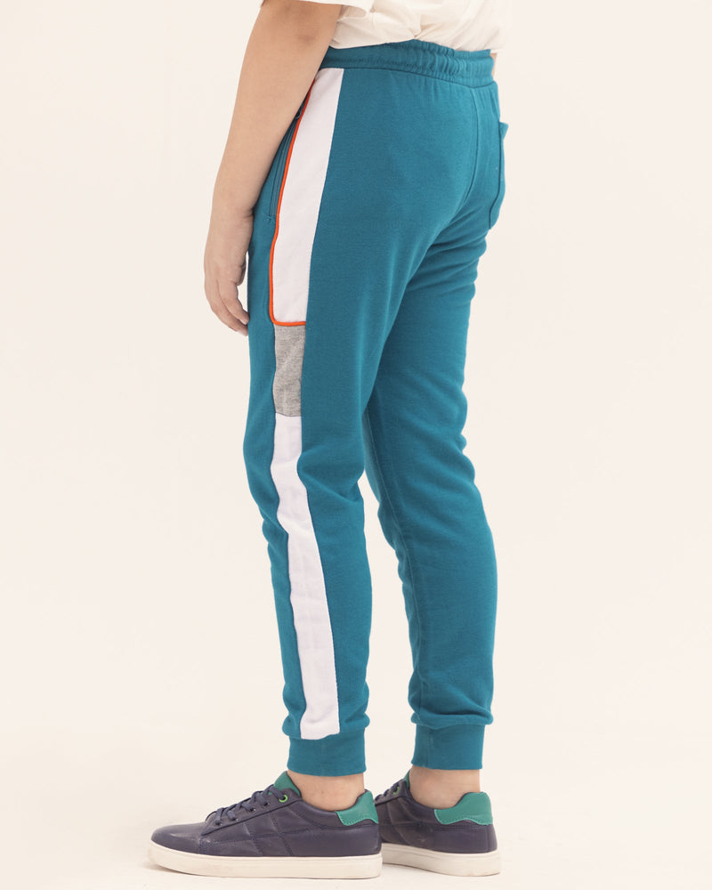 Boys Teal Color Trouser - Engine - Buy Now