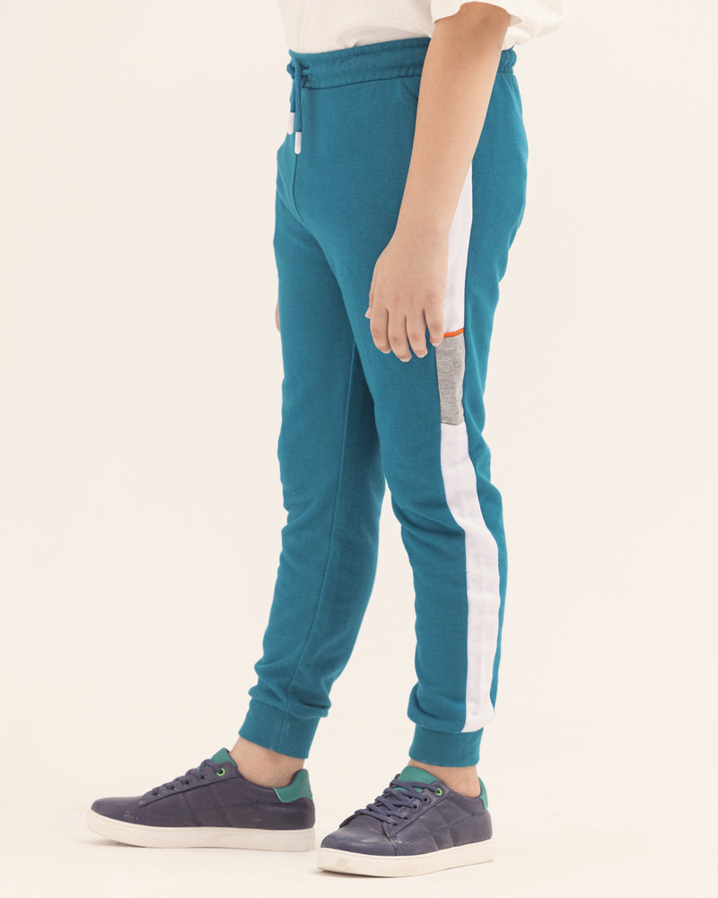 Boys Teal Color Trouser - Engine - Buy Now