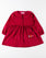 Girls Maroon Color Corduroy Woven Top For GIRLS - ENGINE
