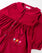 Girls Maroon Color Corduroy Woven Top For GIRLS - ENGINE