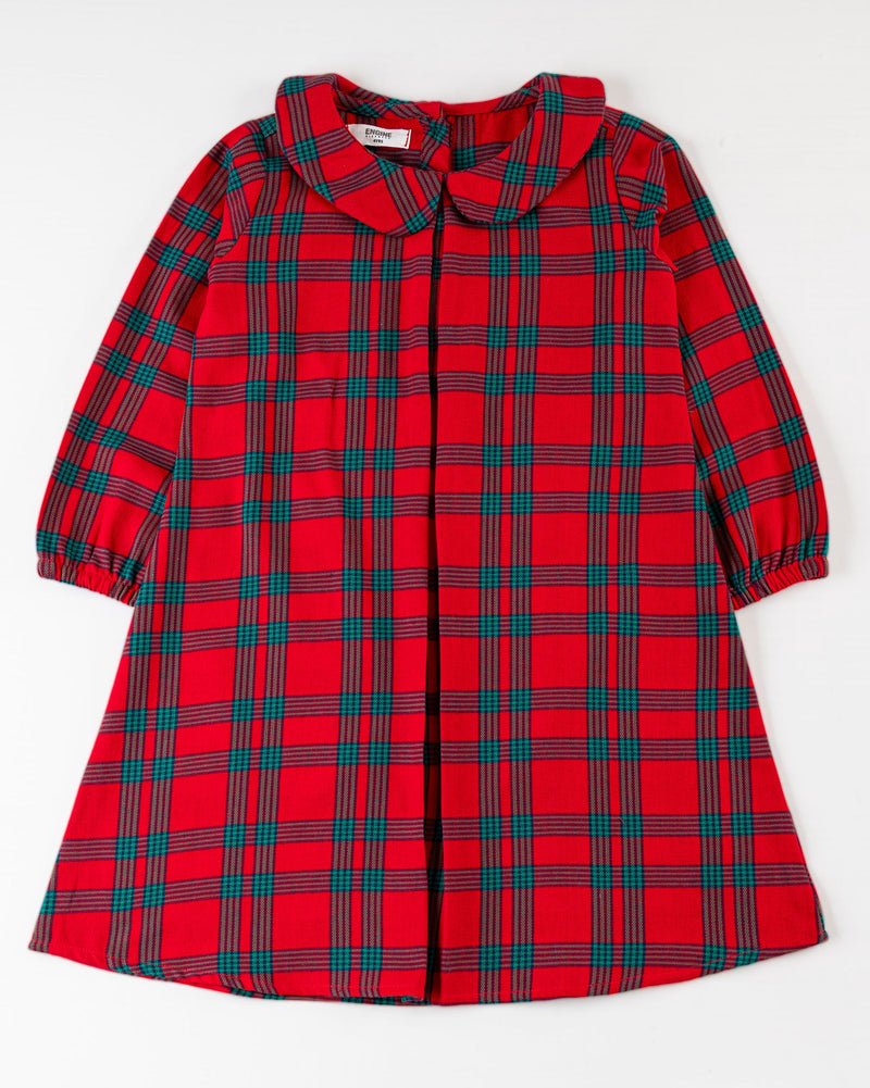 Girls Flannel Dress - Engine - Buy Now