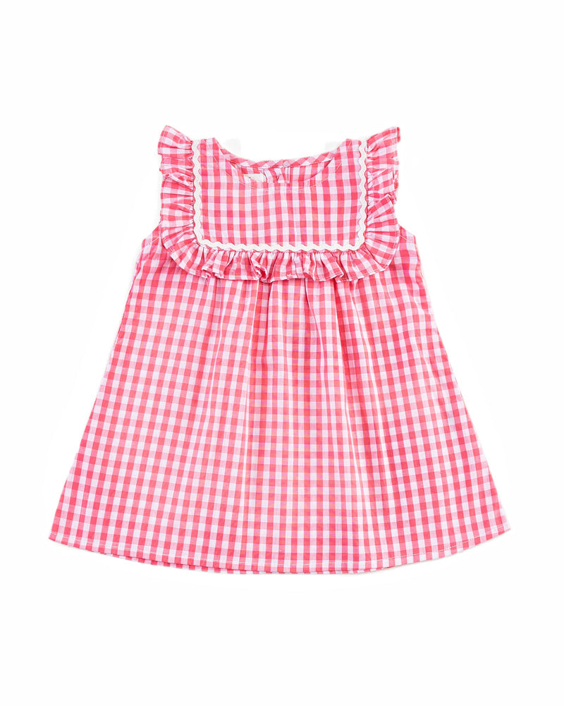 Girls Checkered Frill Top - Engine - Buy Now