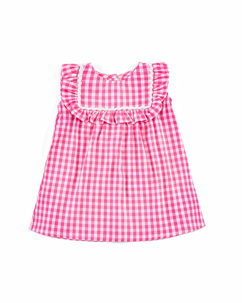 Girls Checkered Frill Top - Engine - Buy Now