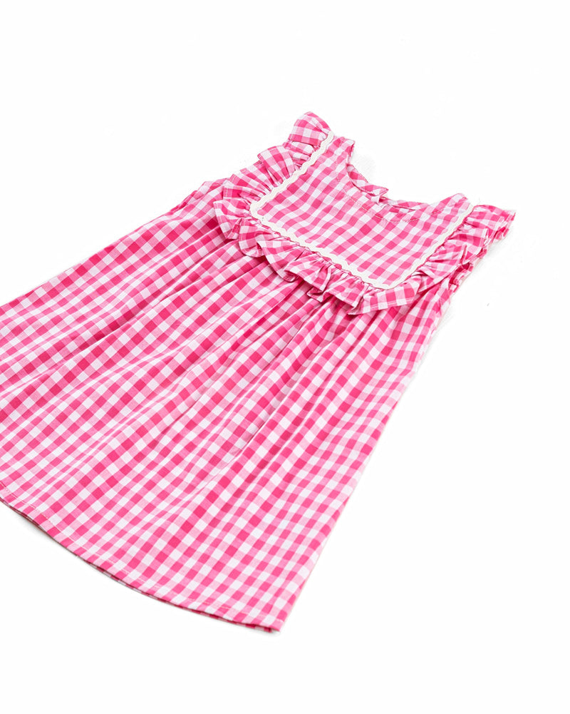 Girls Checkered Frill Top - Engine - Buy Now