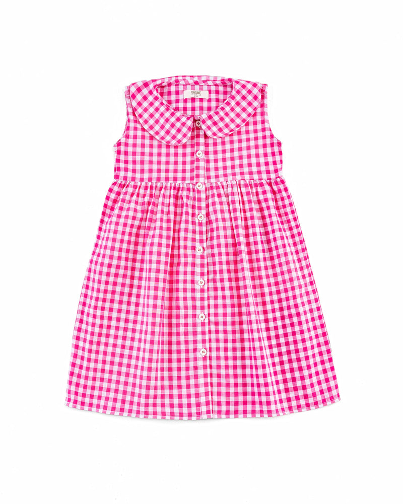 Girls Peter Pan Gather Dress - Engine - Buy Now