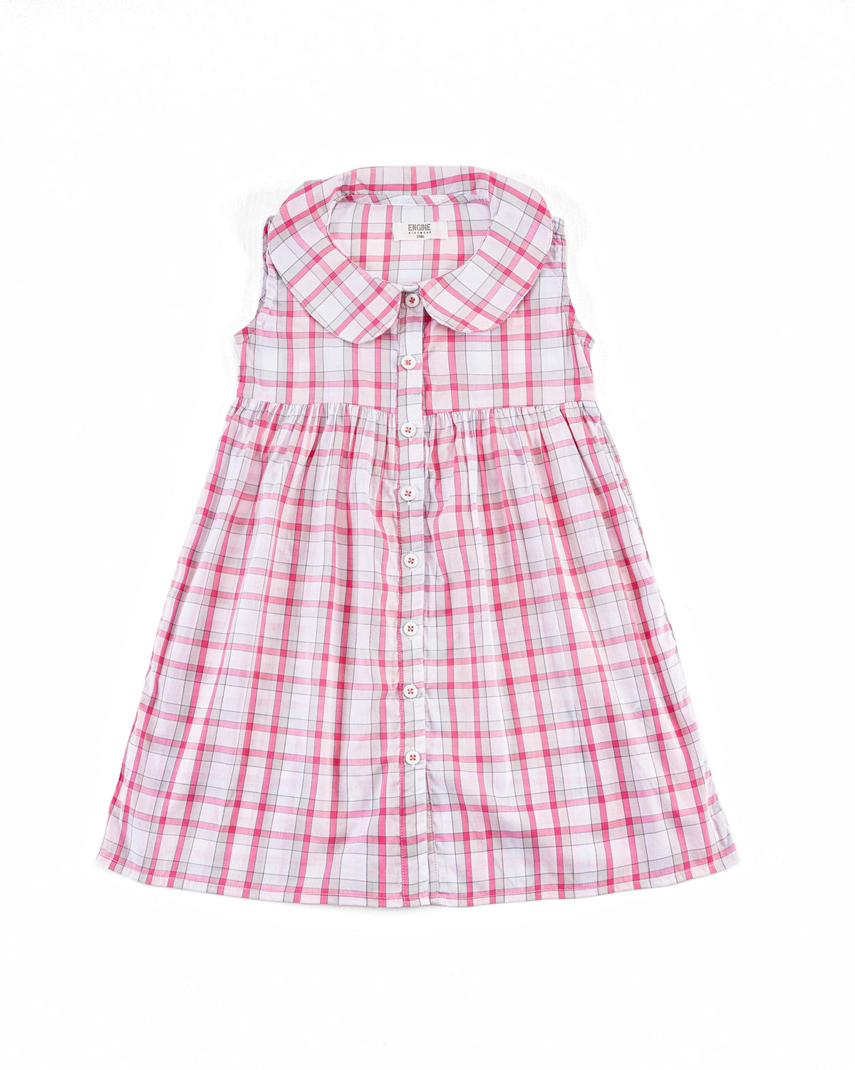 Girls Peter Pan Gather Dress - Engine - Buy Now