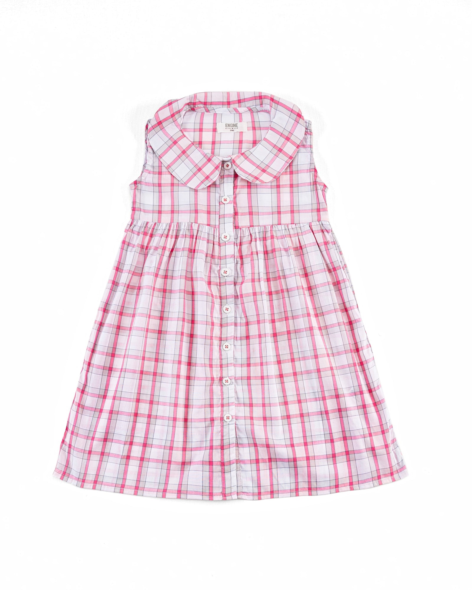 Girls Peter Pan Gather Dress - Engine - Buy Now
