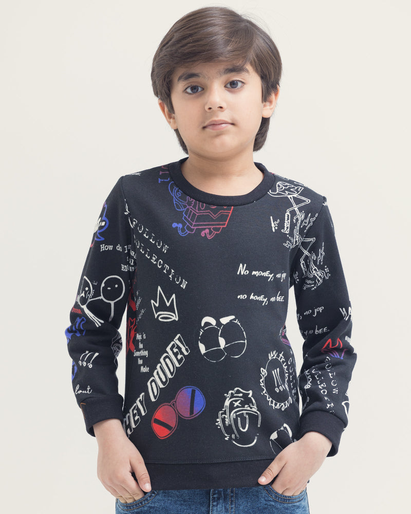 Boys Fashion Sweatshirt - Engine - Buy Now