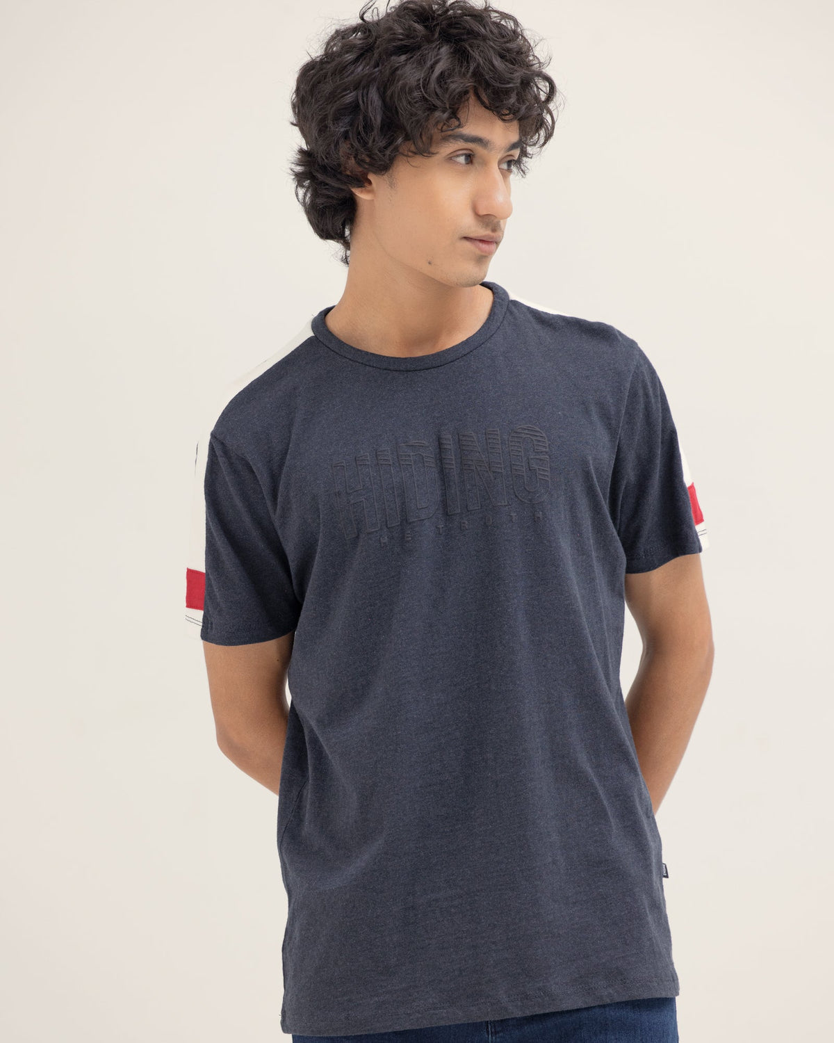 Men Striped T Shirt - Engine - Buy Now