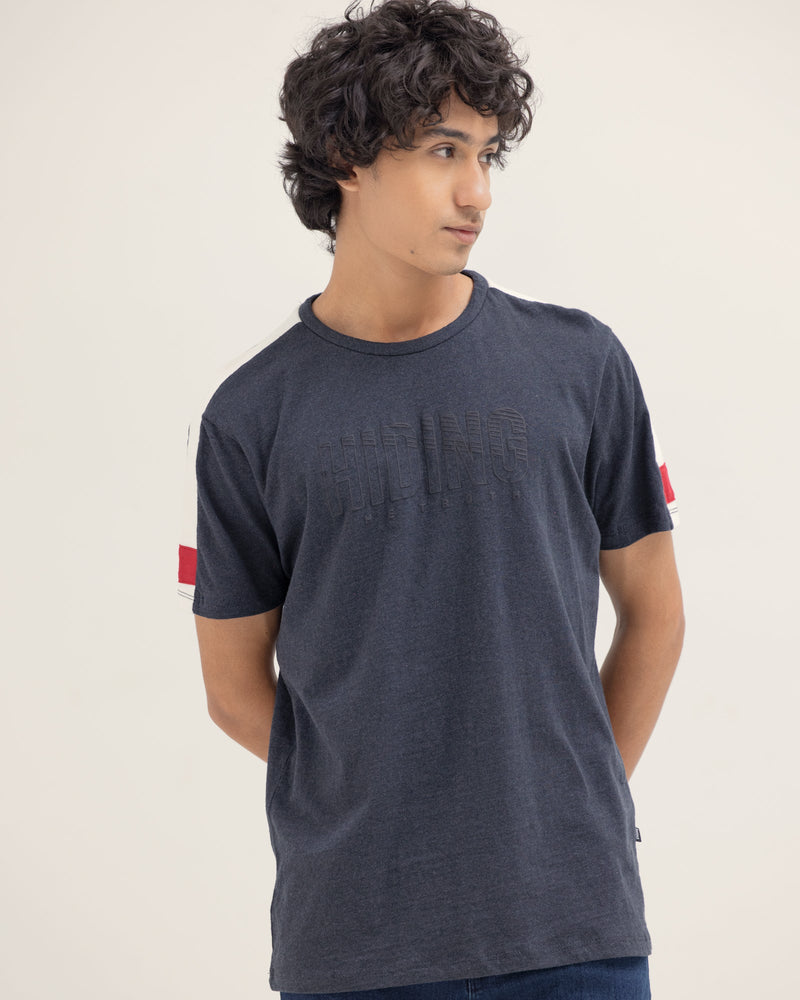 Men Striped T Shirt - Engine - Buy Now