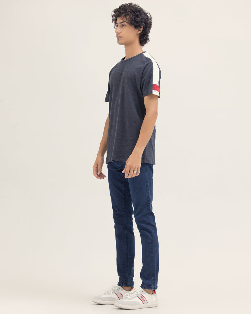 Men Striped T Shirt - Engine - Buy Now