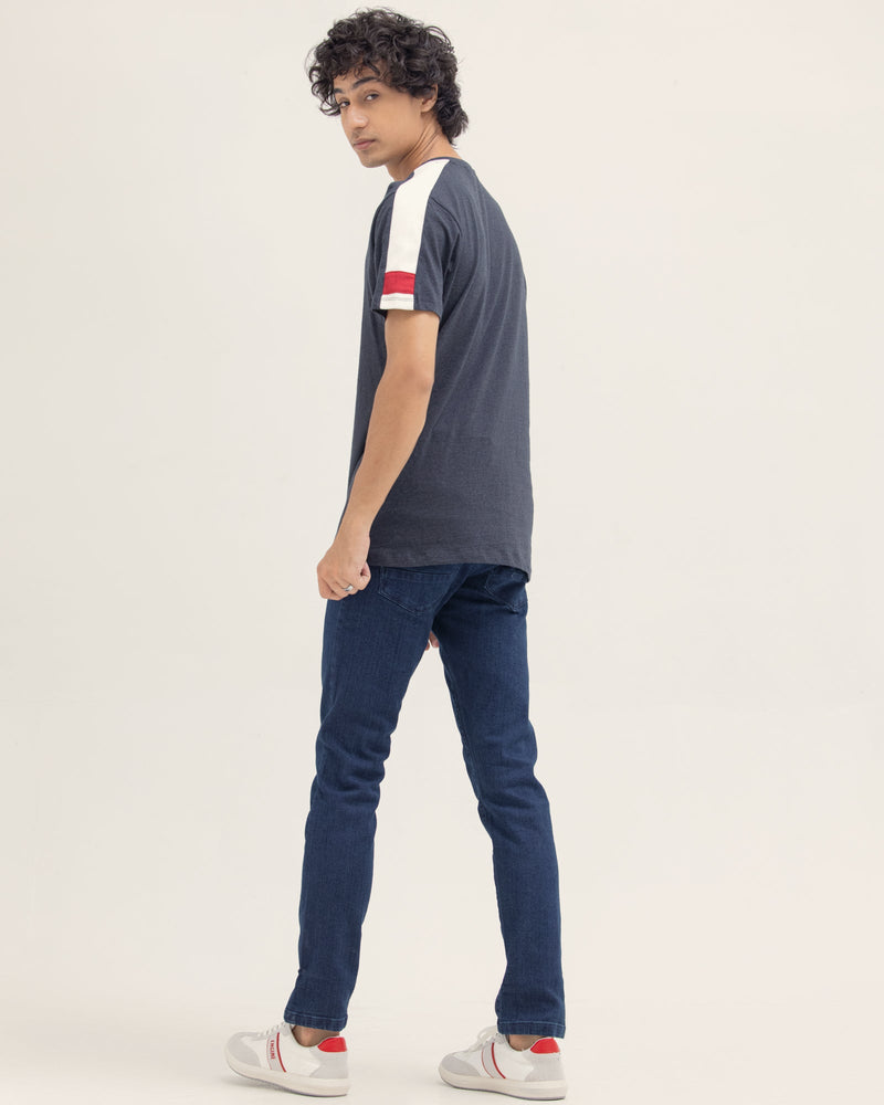 Men Striped T Shirt - Engine - Buy Now
