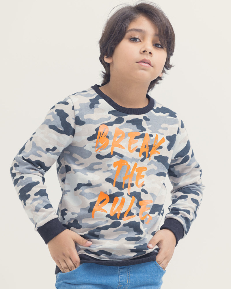 Boys Fashion Sweatshirt - Engine - Buy Now
