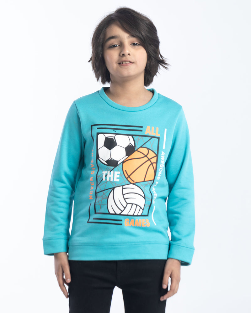 Boys Fashion Sweatshirt - Engine - Buy Now