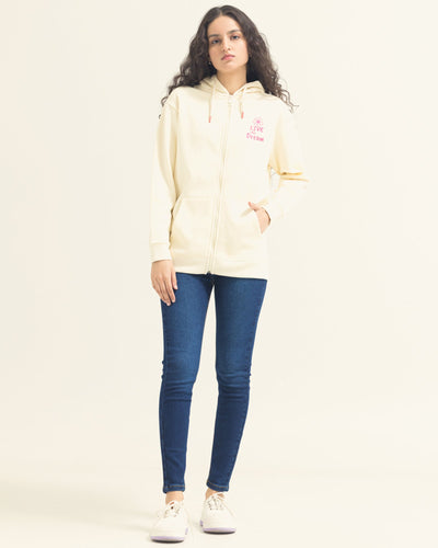 Women Fashion Zip Thru Upper