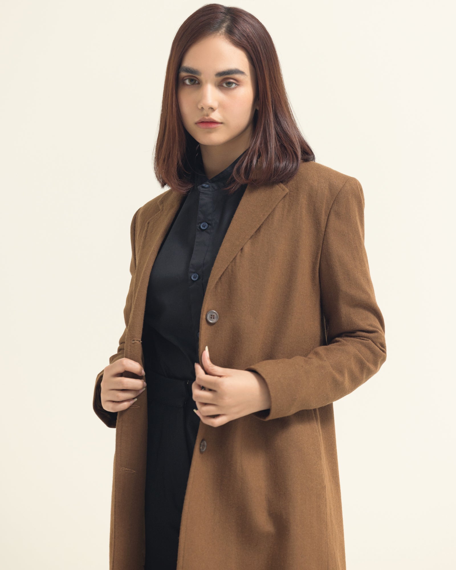 Women Long Coat - Main Image