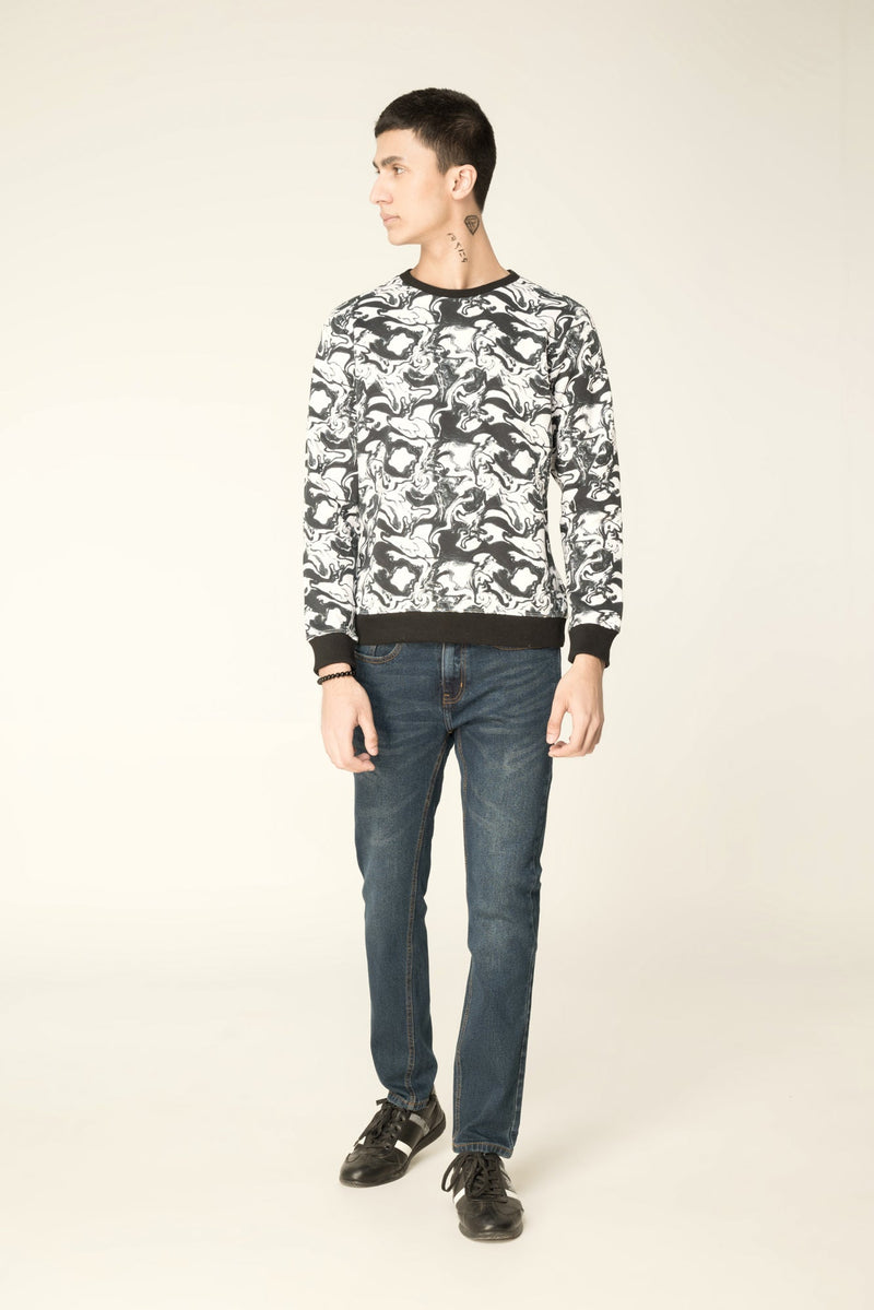 Men Fashion Sweatshirt - Engine - Buy Now