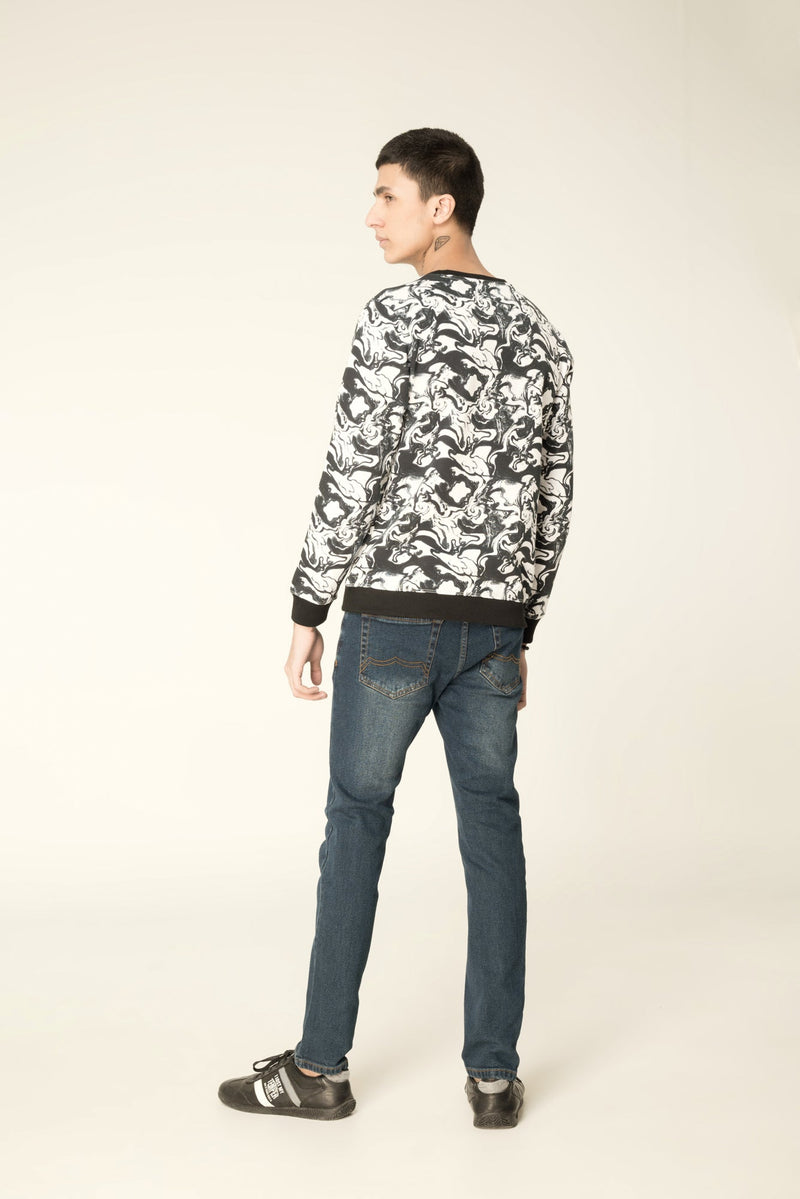 Men Fashion Sweatshirt - Engine - Buy Now