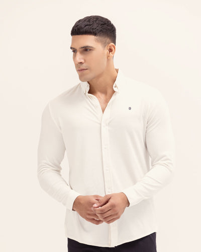 Men Plain Button Down