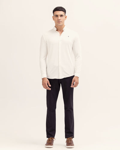 Men Plain Button Down